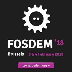 I'm going to FOSDEM